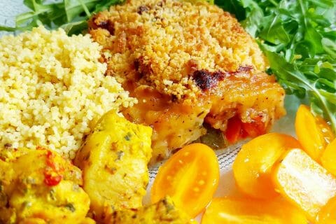 Cliquez pour zoomer ! Crumble aux légumes provençaux Thermomix par mariaknight