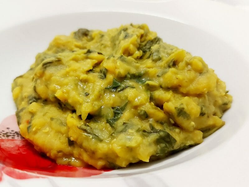 Cliquez pour zoomer ! Dhal d’épinards et de lentilles corail Thermomix par mariaknight