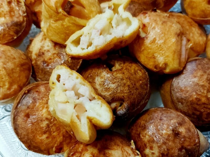 Cliquez pour zoomer ! Crêpes soufflées aux lardons Thermomix par mariaknight