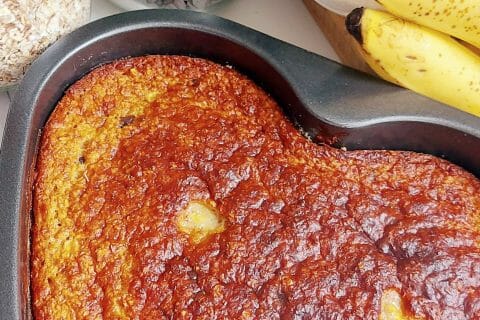 Cliquez pour zoomer ! Gâteau de flocons d’avoine à la banane Thermomix par mariaknight