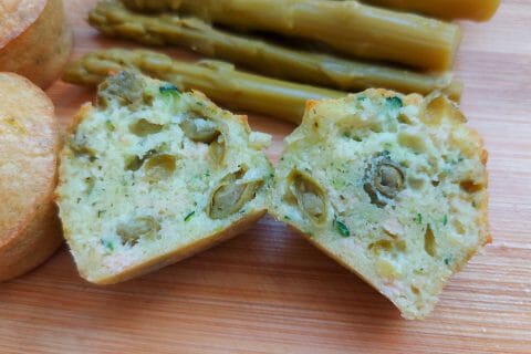 Cliquez pour zoomer ! Muffins courgettes et saumon Thermomix par mariaknight