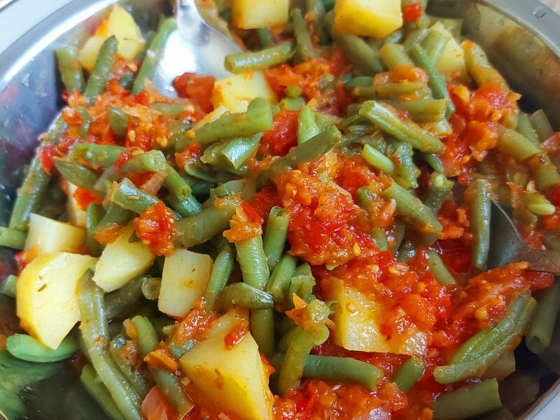 Cliquez pour zoomer ! Haricots verts à l’italienne Thermomix par mariaknight