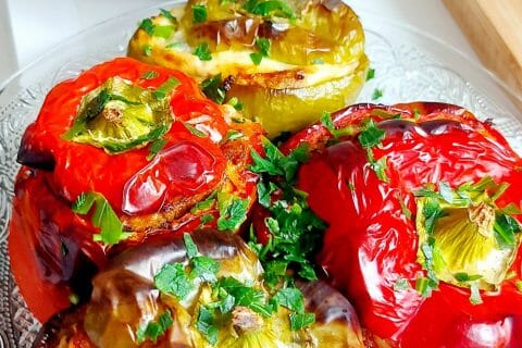 Cliquez pour zoomer ! Rocoto Relleno – Poivrons farcis à la Péruvienne Thermomix par mariaknight