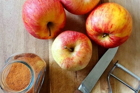 Cliquez pour zoomer ! Verrines pommes caramel et spéculoos Thermomix par mariaknight
