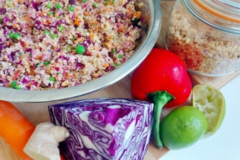 Cliquez pour zoomer ! Salade Thaï de quinoa Thermomix par mariaknight