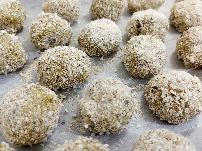 Cliquez pour zoomer ! Boulettes d’aubergines au parmesan Thermomix par mariaknight