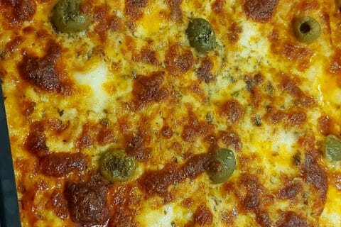 Cliquez pour zoomer ! Gratin de riz façon pizza Thermomix par mariaknight