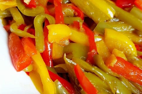 Cliquez pour zoomer ! Poivrons à l’aigre-douce Thermomix par mariaknight