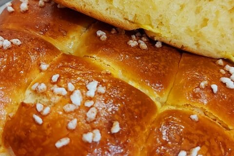 Cliquez pour zoomer ! Brioche moelleuse aux jaunes d’oeufs Thermomix par mariaknight