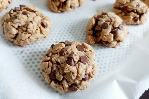 Cliquez pour zoomer ! Cookies beurre de cacahuète et pépites de chocolat Thermomix par mariaknight