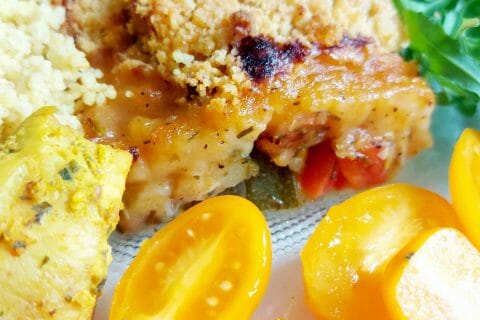 Cliquez pour zoomer ! Crumble aux légumes provençaux Thermomix par mariaknight