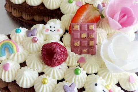 Cliquez pour zoomer ! Génoise au chocolat Thermomix par mariaknight