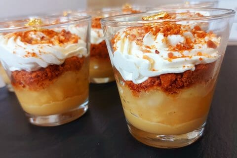 Cliquez pour zoomer ! Verrines pommes caramel et spéculoos Thermomix par mariaknight