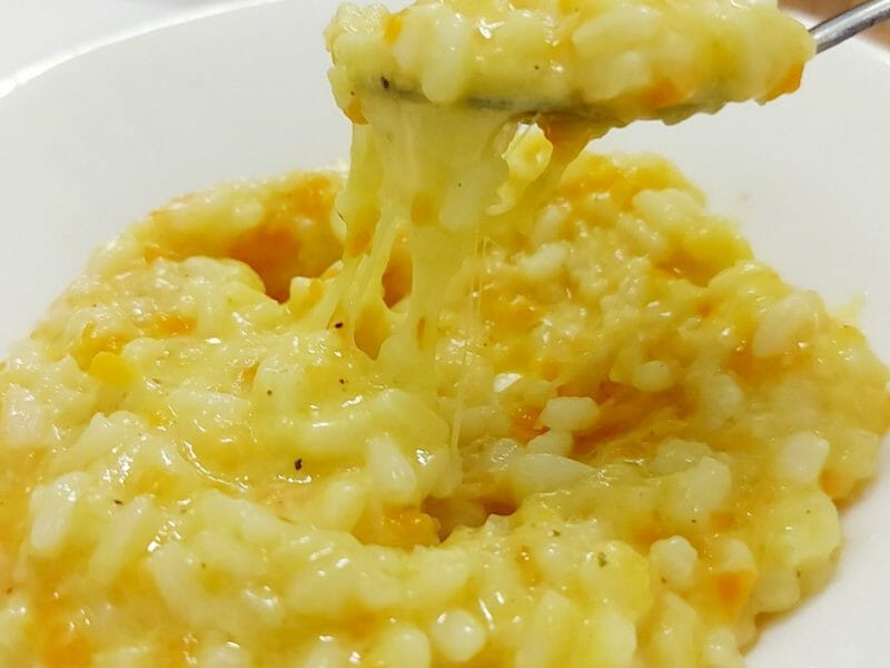 Cliquez pour zoomer ! Risotto aux carottes et parmesan Thermomix par mariaknight