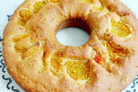 Cliquez pour zoomer ! Gâteau moelleux aux abricots Thermomix par mariaknight