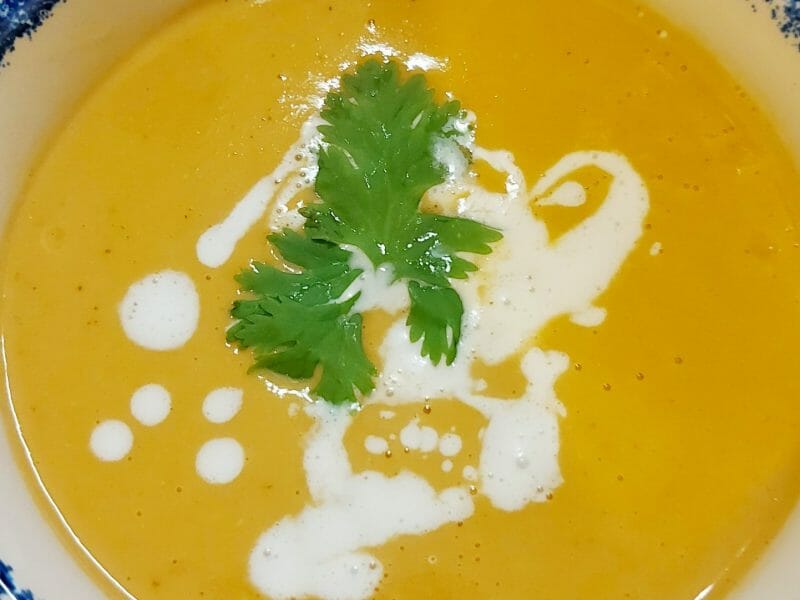 Cliquez pour zoomer ! Mouliné de lentilles corail à l’indienne Thermomix par mariaknight