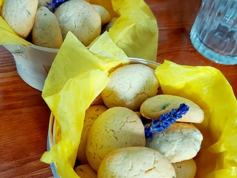 Cliquez pour zoomer ! Cookies à la lavande Thermomix par mariaknight