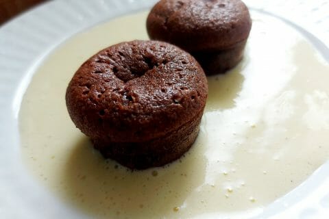 Cliquez pour zoomer ! Moelleux au chocolat cœur fondant Thermomix par mariaknight