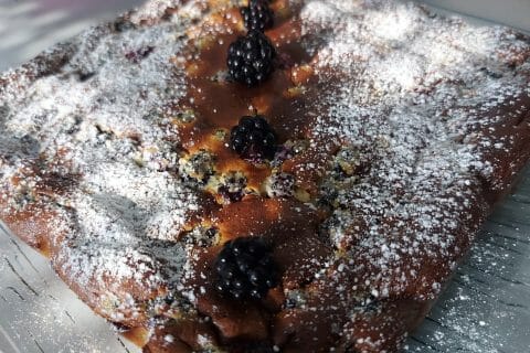 Cliquez pour zoomer ! Clafoutis aux mûres sauvages Thermomix par mariaknight