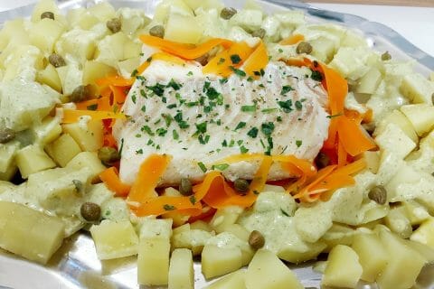 Cliquez pour zoomer ! Filet de cabillaud et sa sauce persillée Thermomix par mariaknight