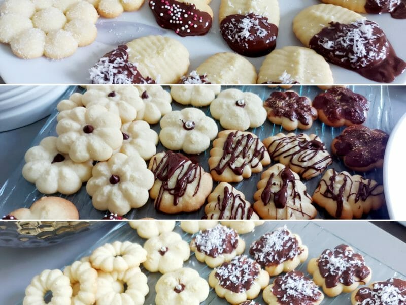 Cliquez pour zoomer ! Sablés à la presse à biscuits Thermomix par mariaknight