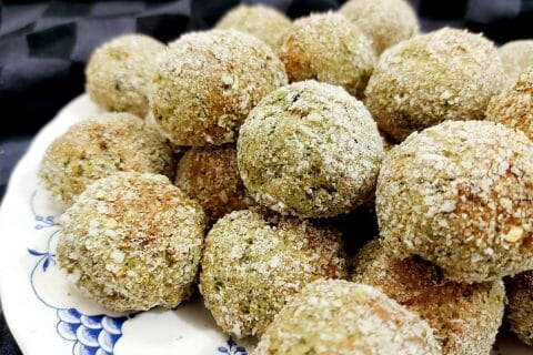 Cliquez pour zoomer ! Boulettes d’aubergines au parmesan Thermomix par mariaknight