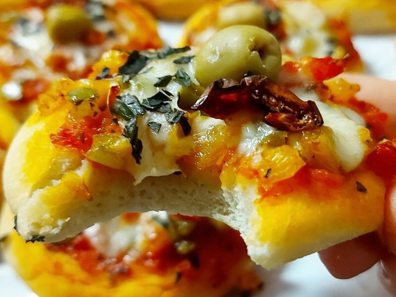 Cliquez pour zoomer ! Pizzette Thermomix par mariaknight