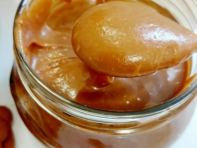 Cliquez pour zoomer ! Pâte à tartiner aux speculoos Thermomix par mariaknight