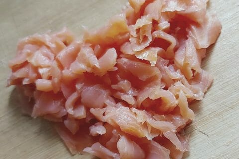 Cliquez pour zoomer ! Spaghettis au saumon fumé Thermomix par mariaknight