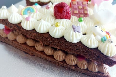 Cliquez pour zoomer ! Génoise au chocolat Thermomix par mariaknight