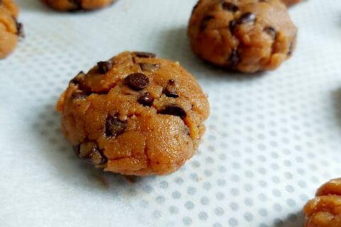 Cliquez pour zoomer ! Cookies beurre de cacahuète et pépites de chocolat Thermomix par mariaknight