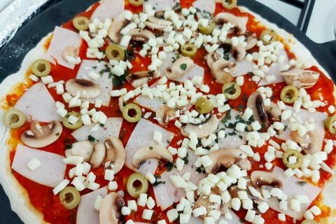 Cliquez pour zoomer ! Pizza Reine Thermomix par mariaknight