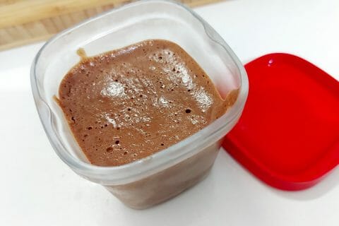 Cliquez pour zoomer ! Mousse au chocolat au jus de pois chiche Thermomix par mariaknight