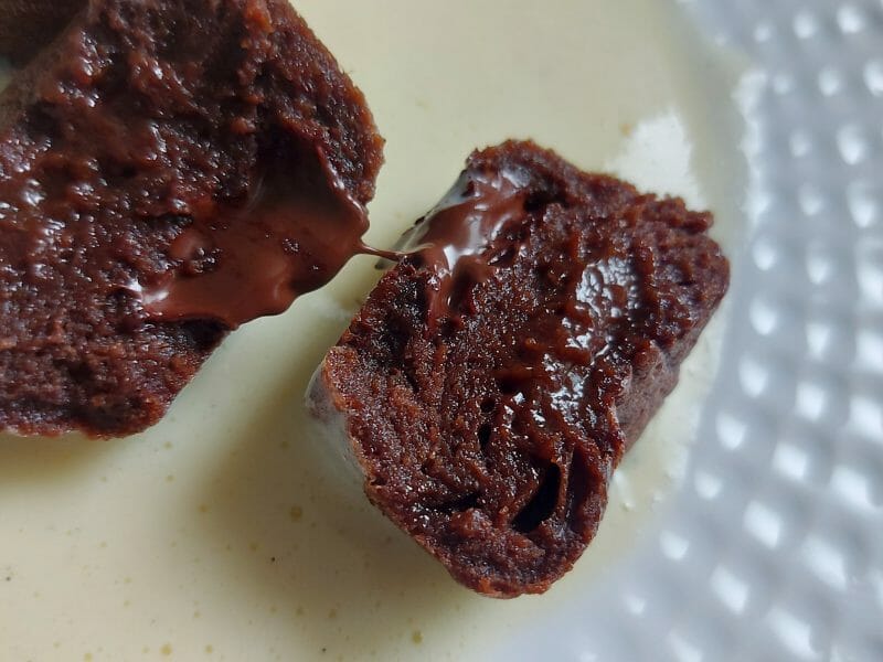 Cliquez pour zoomer ! Moelleux au chocolat cœur fondant Thermomix par mariaknight