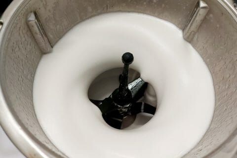 Cliquez pour zoomer ! Mousse au chocolat au jus de pois chiche Thermomix par mariaknight