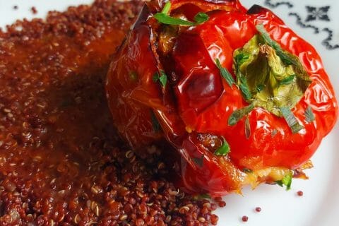 Cliquez pour zoomer ! Rocoto Relleno – Poivrons farcis à la Péruvienne Thermomix par mariaknight