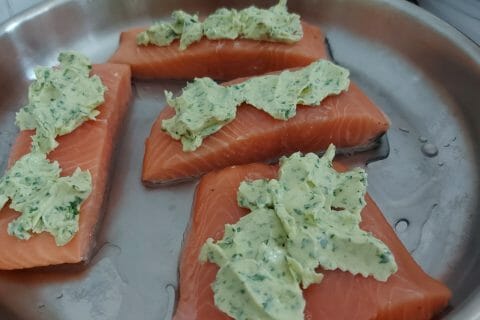 Cliquez pour zoomer ! Parmentier de saumon aux épinards Thermomix par mariaknight