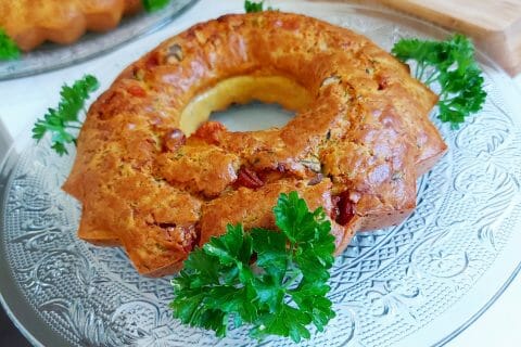 Cliquez pour zoomer ! Cake salé jambon fromage et olives Thermomix par mariaknight