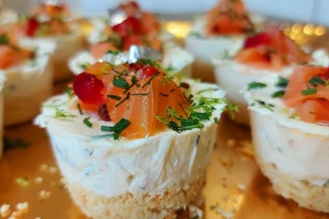 Cliquez pour zoomer ! Cheesecake au saumon sans cuisson Thermomix par mariaknight