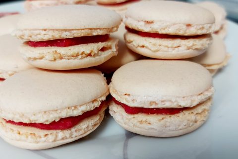 Cliquez pour zoomer ! Ganache framboises pour macarons Thermomix par mariaknight