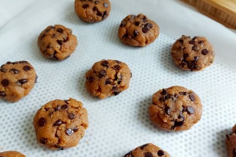Cliquez pour zoomer ! Cookies beurre de cacahuète et pépites de chocolat Thermomix par mariaknight