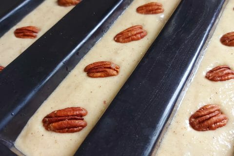 Cliquez pour zoomer ! Banana bread aux noix de pécan Thermomix par mariaknight