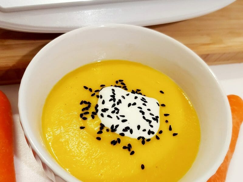 Cliquez pour zoomer ! Crème de carottes Thermomix par mariaknight