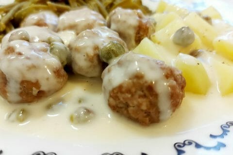 Cliquez pour zoomer ! Boulettes de viande sauce aux câpres Thermomix par mariaknight