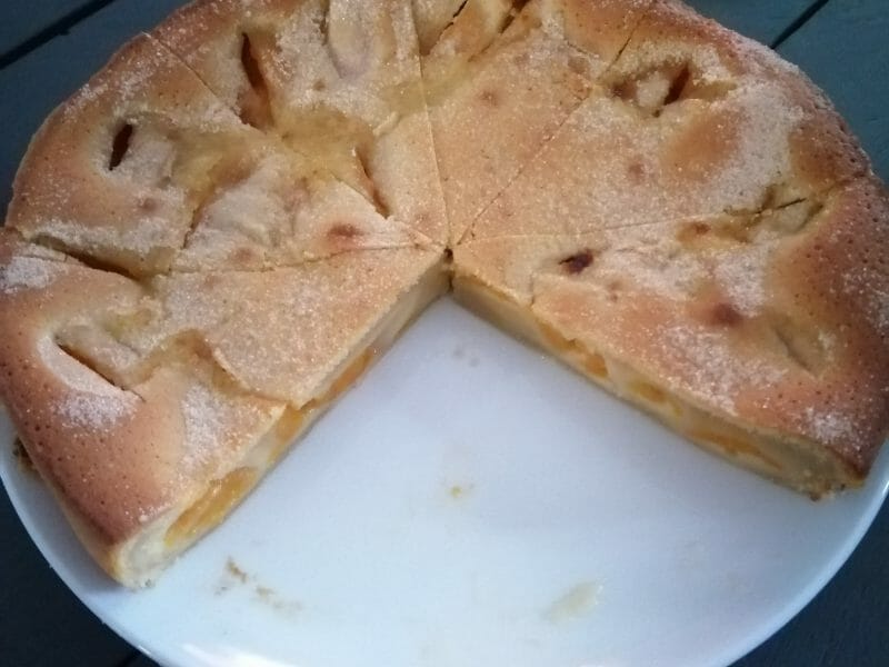 Cliquez pour zoomer ! Clafoutis aux abricots Thermomix par kiwi64