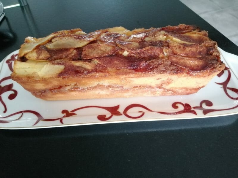 Cliquez pour zoomer ! Cake aux pommes à l’ancienne Thermomix par kiwi64