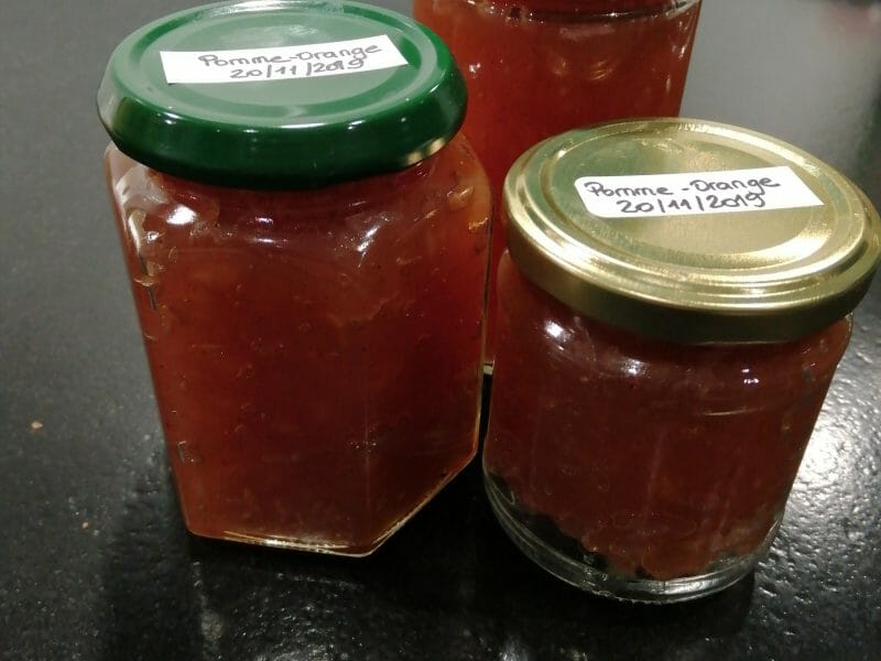Confiture de pommes à l’orange au Thermomix - Cookomix