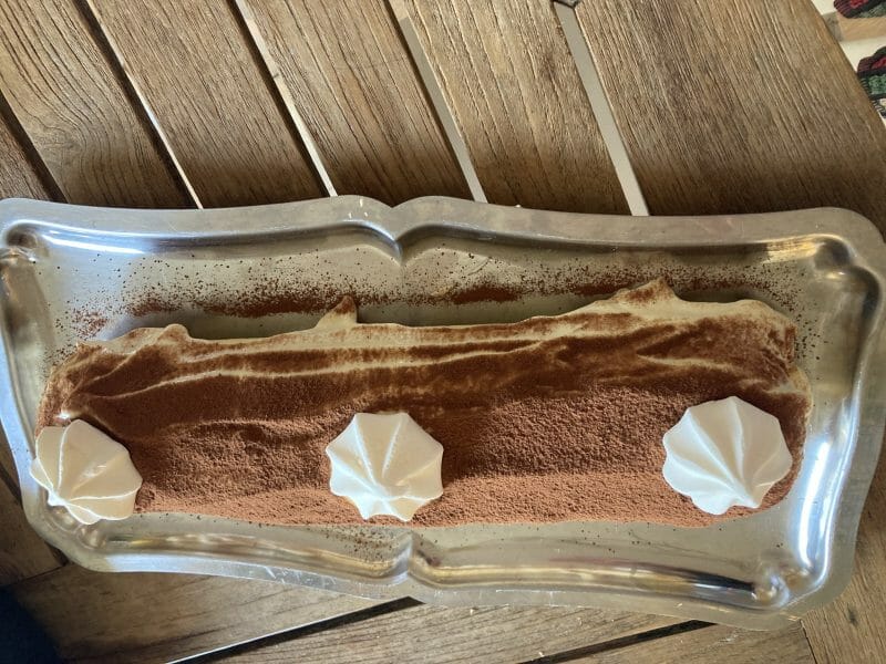 Cliquez pour zoomer ! Bûche Tiramisu Thermomix par LS