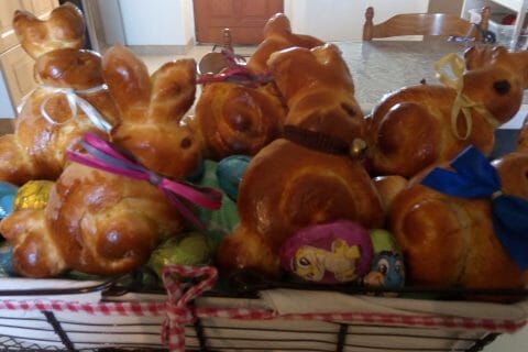 Cliquez pour zoomer ! Brioches lapin de Pâques Thermomix par misscoco