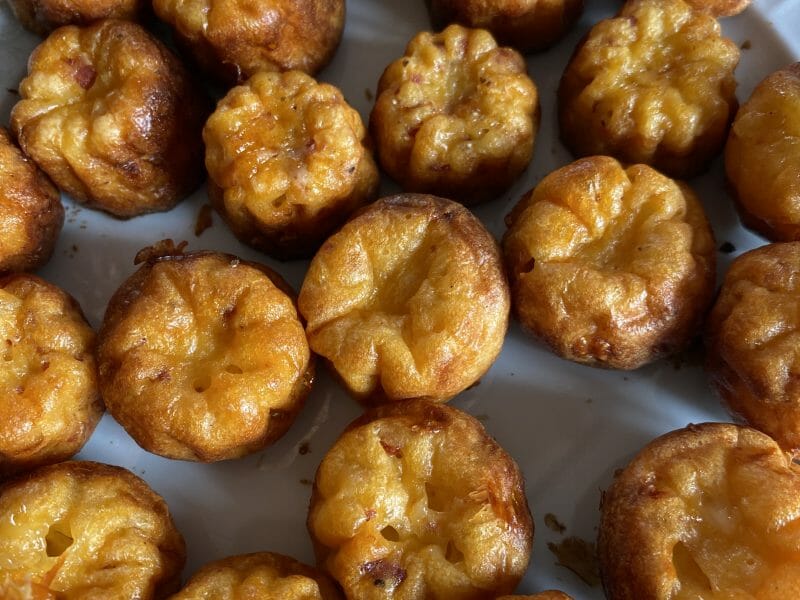 Cliquez pour zoomer ! Mini cannelés chorizo comté Thermomix par paulpatj